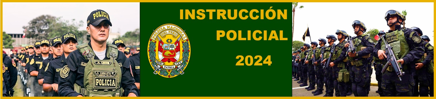 Instruccion Policial 2024